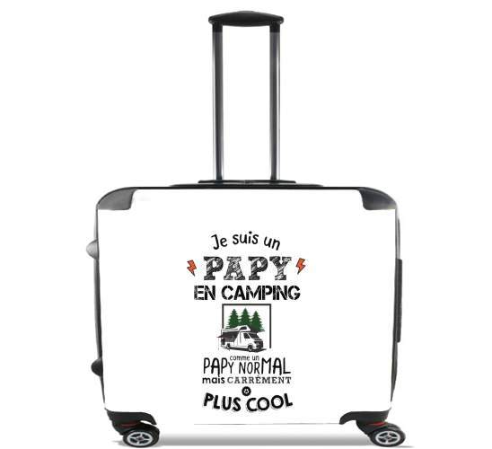  Papy en camping car para Ruedas cabina bolsa de equipaje maleta trolley 17" laptop