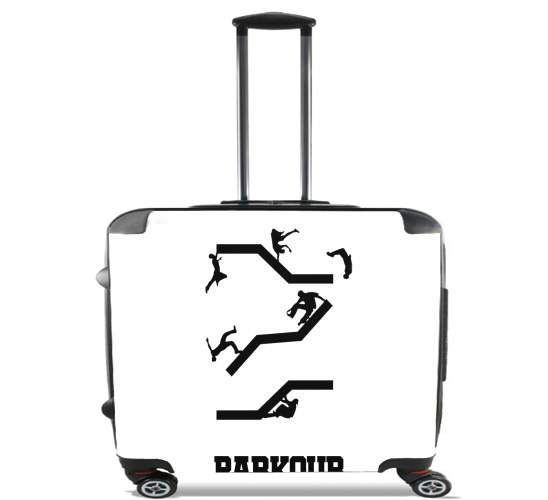  Parkour para Ruedas cabina bolsa de equipaje maleta trolley 17" laptop