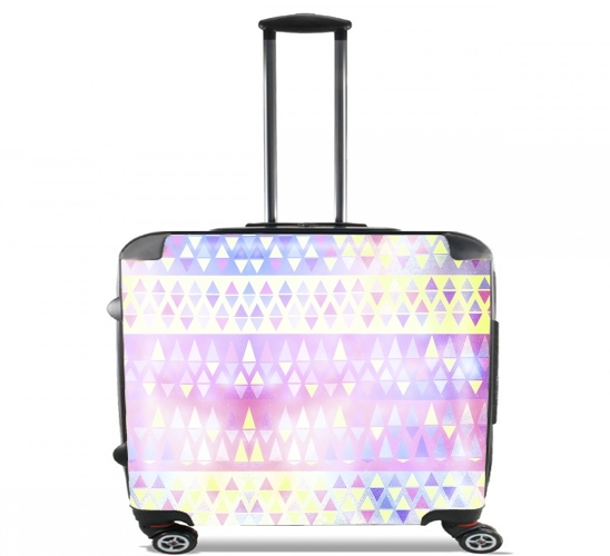  Pastel Pattern para Ruedas cabina bolsa de equipaje maleta trolley 17" laptop