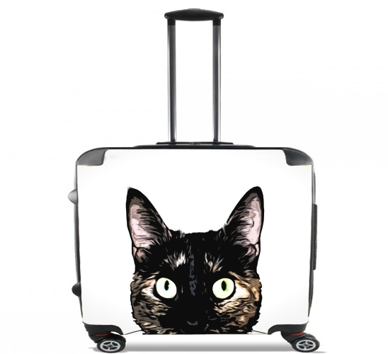  Peeking Cat para Ruedas cabina bolsa de equipaje maleta trolley 17" laptop