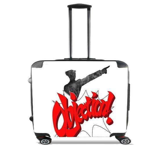  Phoenix Wright Ace Attorney para Ruedas cabina bolsa de equipaje maleta trolley 17" laptop