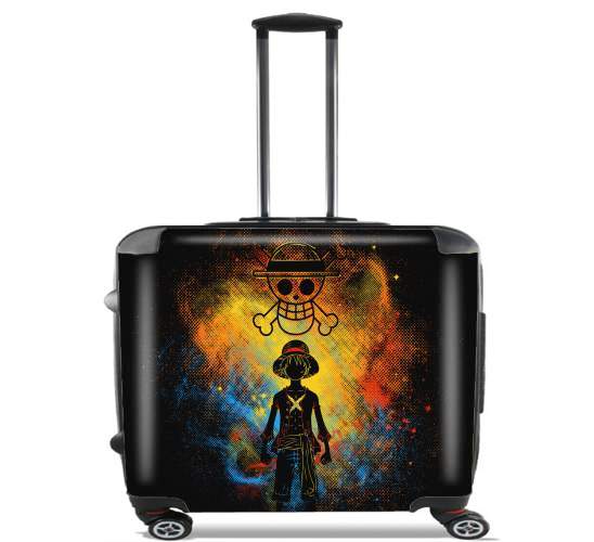  Pirate Art para Ruedas cabina bolsa de equipaje maleta trolley 17" laptop