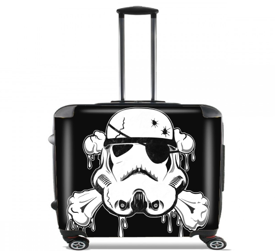  Pirate Trooper para Ruedas cabina bolsa de equipaje maleta trolley 17" laptop