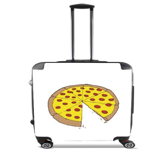  Pizza Delicious para Ruedas cabina bolsa de equipaje maleta trolley 17" laptop