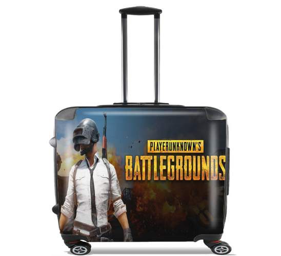  playerunknown's battlegrounds PUBG para Ruedas cabina bolsa de equipaje maleta trolley 17" laptop