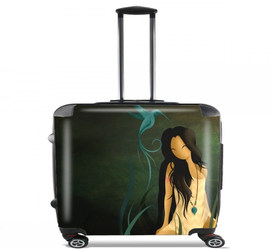  The Indian para Ruedas cabina bolsa de equipaje maleta trolley 17" laptop