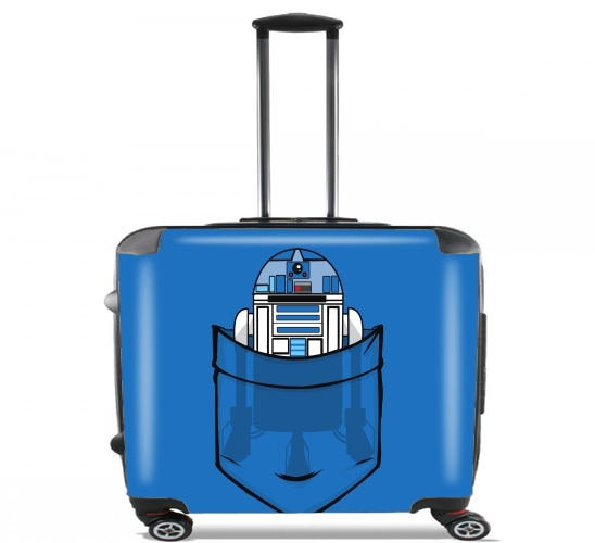  Pocket Collection: R2  para Ruedas cabina bolsa de equipaje maleta trolley 17" laptop