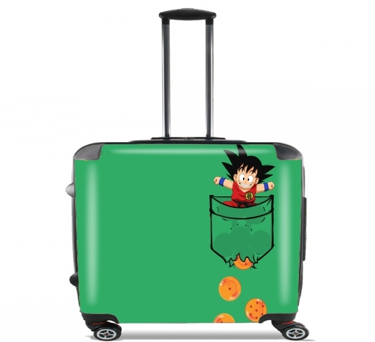  Pocket Collection: Goku Dragon Balls para Ruedas cabina bolsa de equipaje maleta trolley 17" laptop