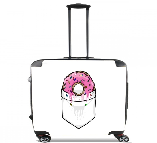  Pocket Collection: Donut Springfield para Ruedas cabina bolsa de equipaje maleta trolley 17" laptop