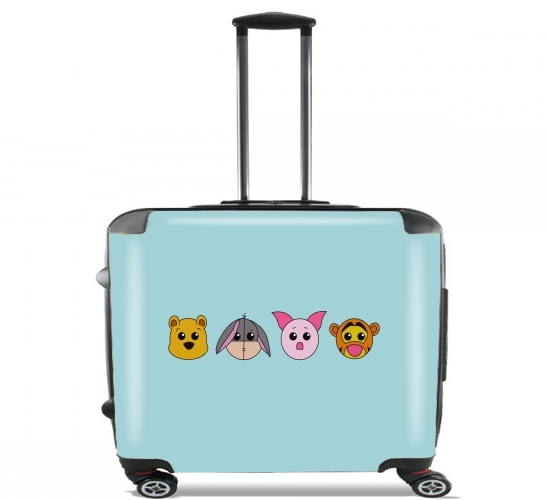  POOH para Ruedas cabina bolsa de equipaje maleta trolley 17" laptop