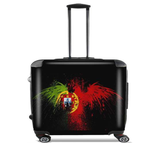  Portugal Eagle para Ruedas cabina bolsa de equipaje maleta trolley 17" laptop