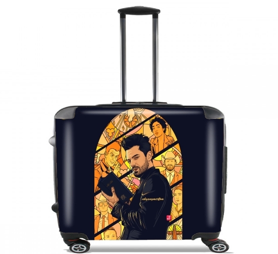  Preacher para Ruedas cabina bolsa de equipaje maleta trolley 17" laptop
