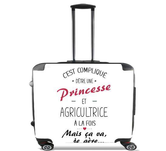  Princesse et agricultrice para Ruedas cabina bolsa de equipaje maleta trolley 17" laptop
