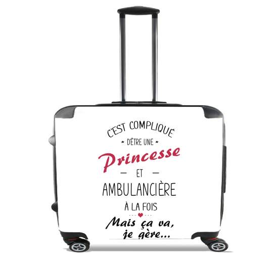  Princesse et ambulanciere para Ruedas cabina bolsa de equipaje maleta trolley 17" laptop