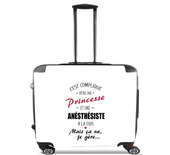  Princesse et anesthesiste para Ruedas cabina bolsa de equipaje maleta trolley 17" laptop