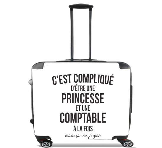 Princesse et comptable para Ruedas cabina bolsa de equipaje maleta trolley 17" laptop