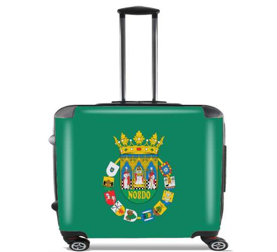  Province de Seville para Ruedas cabina bolsa de equipaje maleta trolley 17" laptop