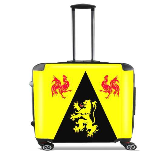  Province du Brabant para Ruedas cabina bolsa de equipaje maleta trolley 17" laptop