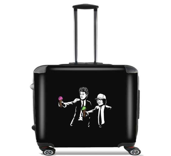  Pulp Fiction with Dustin and Steve para Ruedas cabina bolsa de equipaje maleta trolley 17" laptop