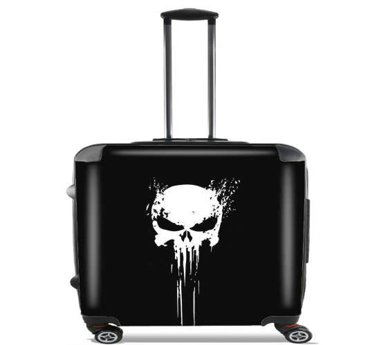  Punisher Skull para Ruedas cabina bolsa de equipaje maleta trolley 17" laptop