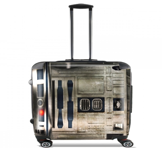  R2-D2 para Ruedas cabina bolsa de equipaje maleta trolley 17" laptop