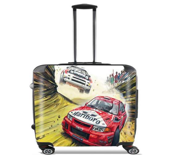  Rallye para Ruedas cabina bolsa de equipaje maleta trolley 17" laptop