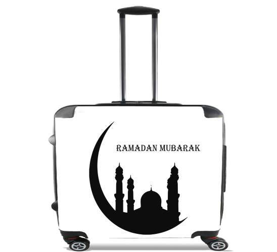  Ramadan Kareem Mubarak para Ruedas cabina bolsa de equipaje maleta trolley 17" laptop