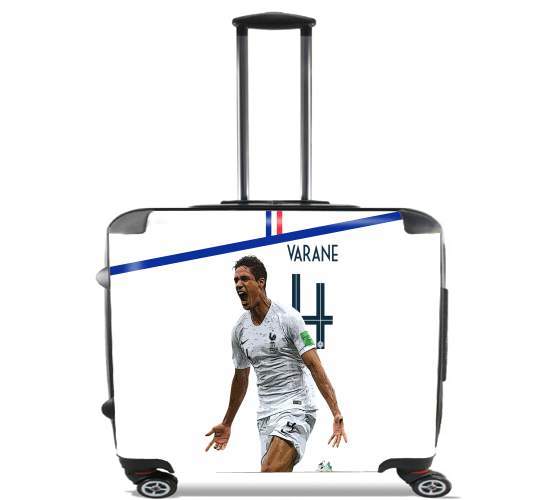  Raphael Varane Football Art para Ruedas cabina bolsa de equipaje maleta trolley 17" laptop