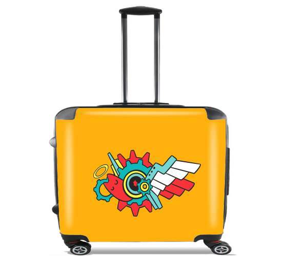  Reki kyan Skateboard Lockscreen para Ruedas cabina bolsa de equipaje maleta trolley 17" laptop