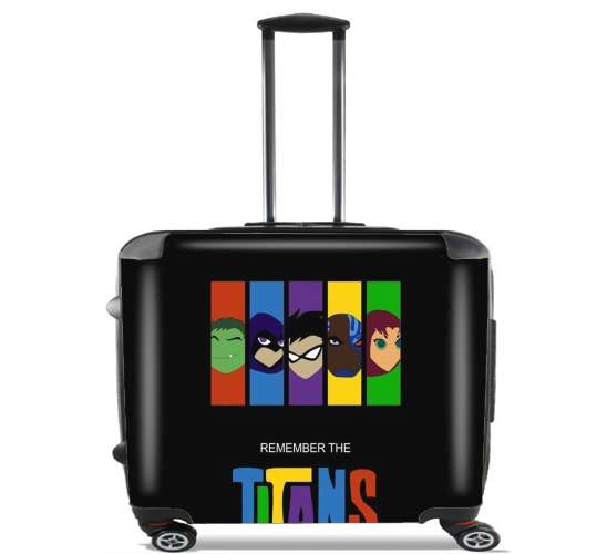  Remember The Titans para Ruedas cabina bolsa de equipaje maleta trolley 17" laptop