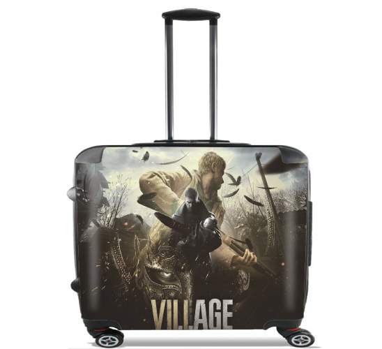  Resident Evil Village Horror para Ruedas cabina bolsa de equipaje maleta trolley 17" laptop