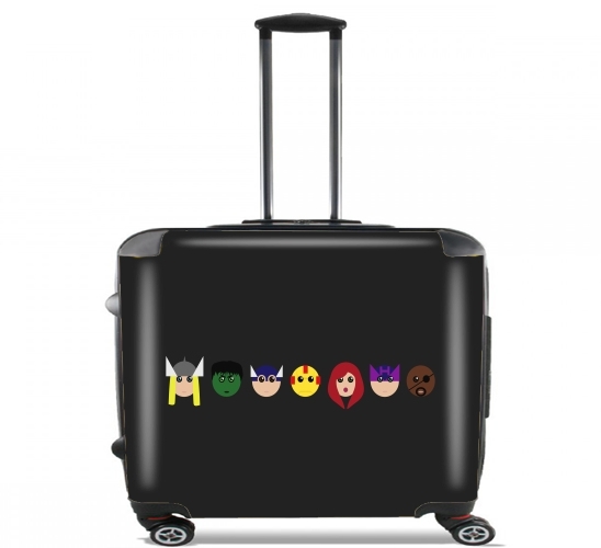  Revengers para Ruedas cabina bolsa de equipaje maleta trolley 17" laptop