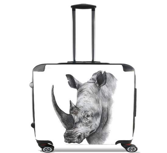  Rhino Shield Art para Ruedas cabina bolsa de equipaje maleta trolley 17" laptop
