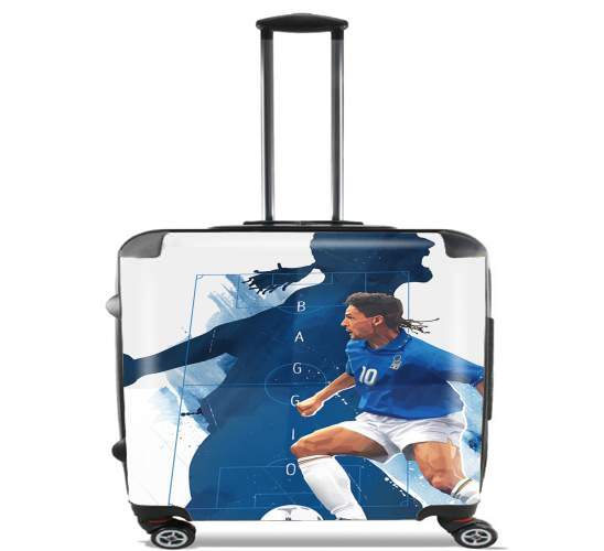  Roberto Baggio Italian Striker para Ruedas cabina bolsa de equipaje maleta trolley 17" laptop