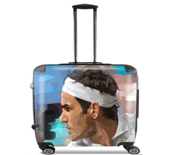  Roger The King  para Ruedas cabina bolsa de equipaje maleta trolley 17" laptop