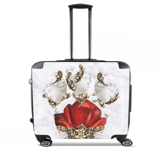  Roman Marble para Ruedas cabina bolsa de equipaje maleta trolley 17" laptop