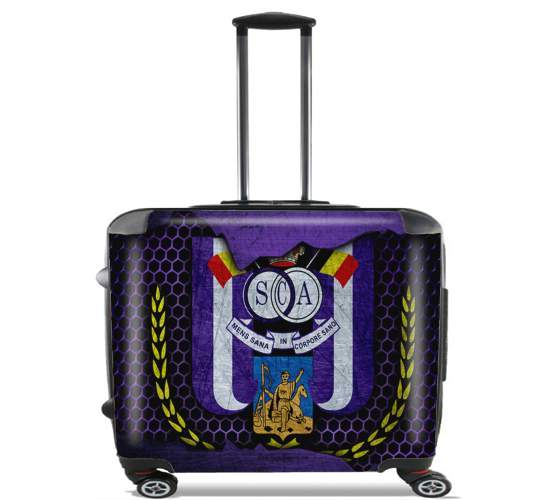  RSC Anderlecht Kit para Ruedas cabina bolsa de equipaje maleta trolley 17" laptop