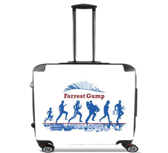  Run Forrest para Ruedas cabina bolsa de equipaje maleta trolley 17" laptop