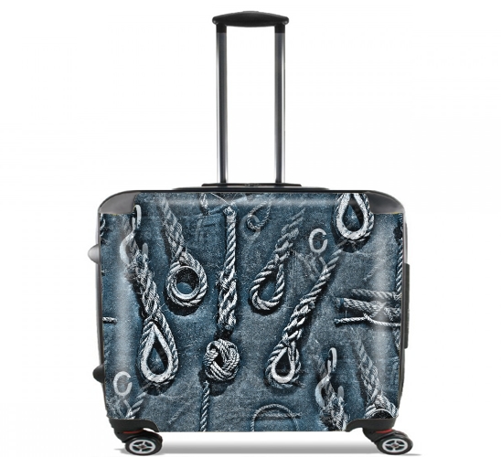  Sailing Knots para Ruedas cabina bolsa de equipaje maleta trolley 17" laptop