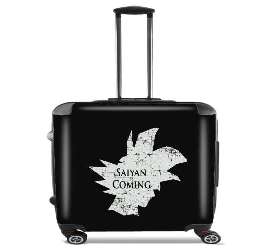  Saiyan is Coming para Ruedas cabina bolsa de equipaje maleta trolley 17" laptop