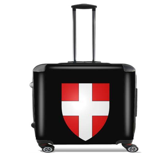  Savoie Blason para Ruedas cabina bolsa de equipaje maleta trolley 17" laptop
