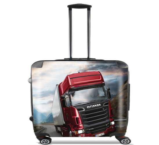  Scania Track para Ruedas cabina bolsa de equipaje maleta trolley 17" laptop