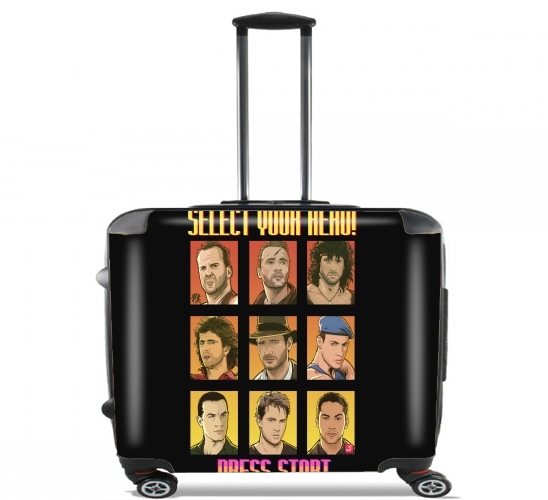  Select your Hero Retro 90s para Ruedas cabina bolsa de equipaje maleta trolley 17" laptop