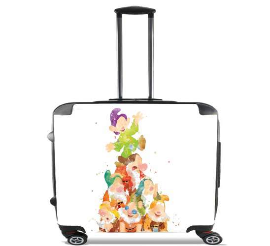  Seven Dwarfs para Ruedas cabina bolsa de equipaje maleta trolley 17" laptop