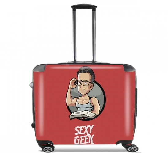  Sexy geek para Ruedas cabina bolsa de equipaje maleta trolley 17" laptop