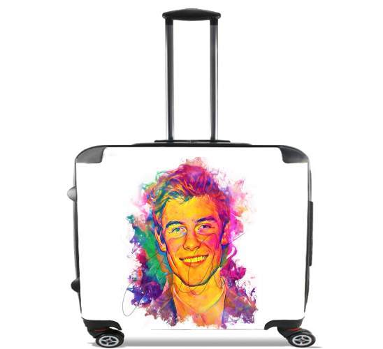  Shawn Mendes - Ink Art 1998 para Ruedas cabina bolsa de equipaje maleta trolley 17" laptop