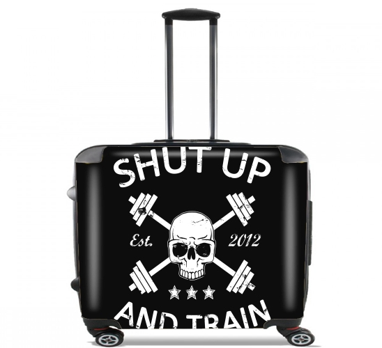  Shut Up and Train para Ruedas cabina bolsa de equipaje maleta trolley 17" laptop