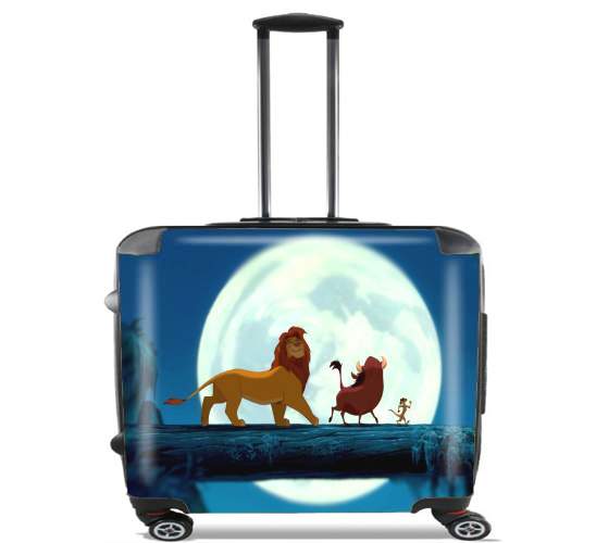  Simba Pumba Timone para Ruedas cabina bolsa de equipaje maleta trolley 17" laptop