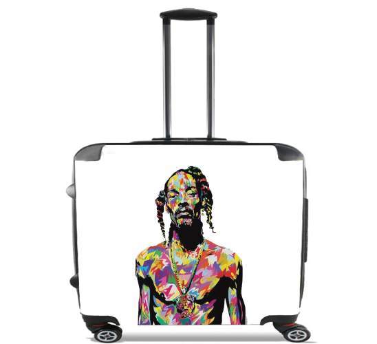  Snoop Dog para Ruedas cabina bolsa de equipaje maleta trolley 17" laptop