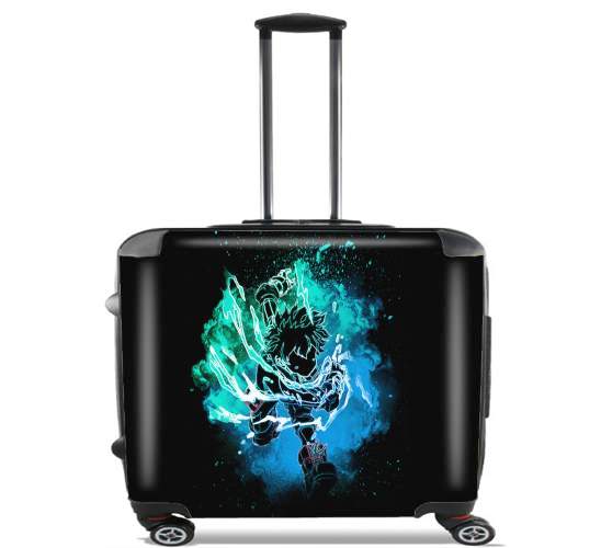  Soul of Midoriya para Ruedas cabina bolsa de equipaje maleta trolley 17" laptop